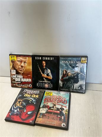 Lot de 5 films