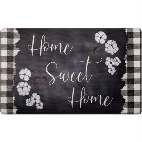 Tapis antifatigue Cozy Living Home Sweet Home Buffalo carreaux 17,5 x 30 po