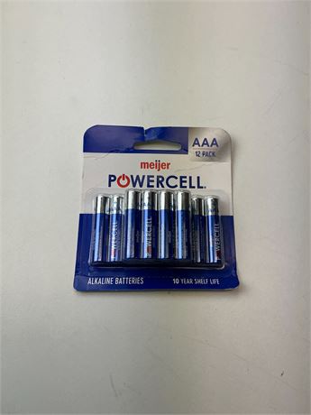 Piles Meijer AAA 12 pcs