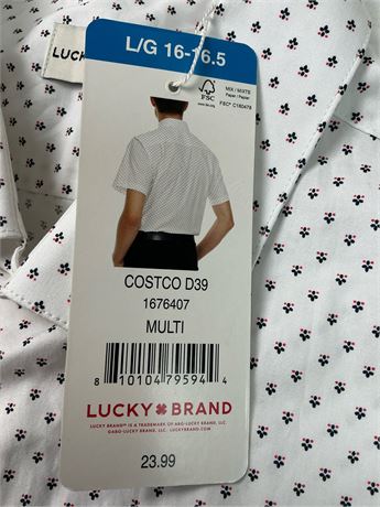 Chemise à manches courtes taille L