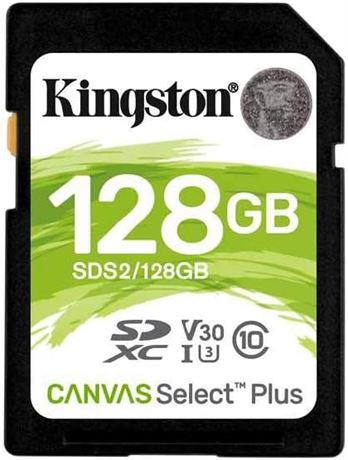 Cartes mémoire SDXC Kingston 128 Go classe 10 – lot de 2