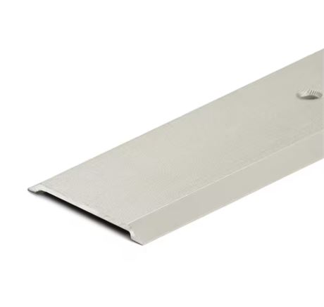 Bande transition alu couvre-joint 1-3/8 x 36 po nickel satiné