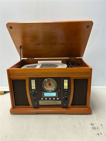 Tourne-disque Victrola 7-en-1 bois