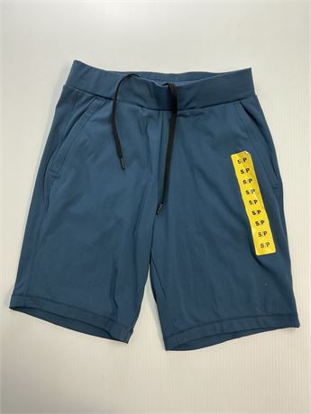 Short homme bleu S (32)