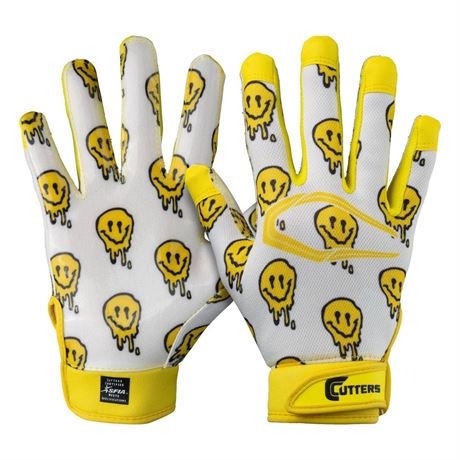 Gants de receveur Cutters Game Day YOUTH - Smile G/TG