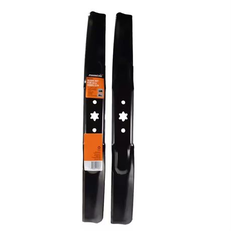 Ens. 2 lames 46 po pour MTD, Cub Cadet, Troy-Bilt, Craftsman rempl.