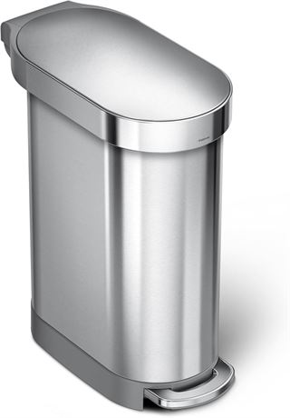 Poubelle cuisine simplehuman 45 L inox