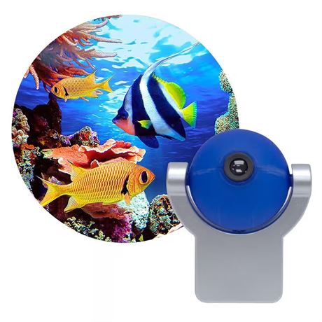 Veilleuse DEL automatique poissons tropicaux