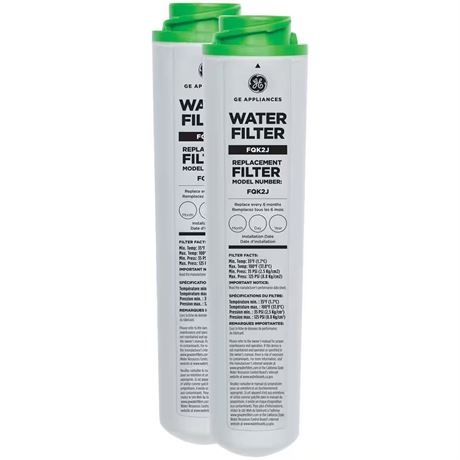 Filtres à eau de rechange GE Dual Flow - filtration avancée