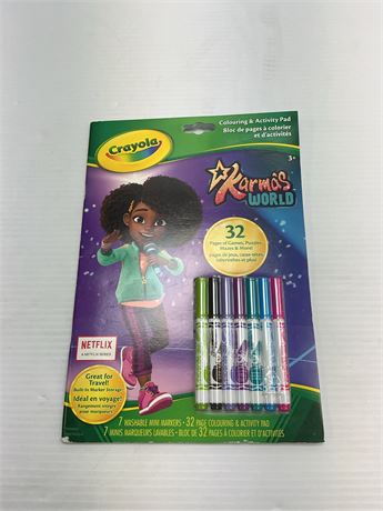 Cahiers coloriage Crayola Karma’s World
