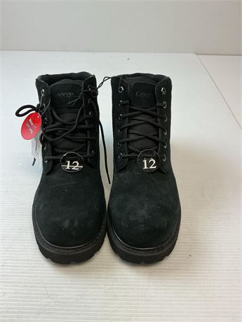 Bottes d’hiver mode homme George Convoy noires pointure 12