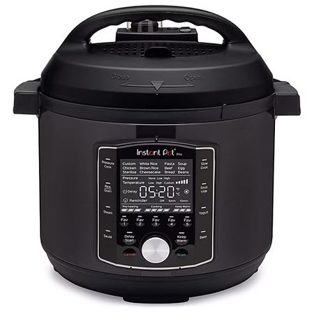 Autocuiseur/mijoteuse Instant Pot Pro NOIR 10 en 1