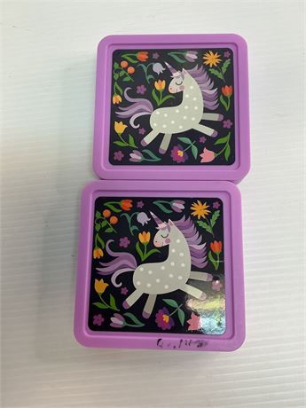 LOT DE 2 - Glacière licorne