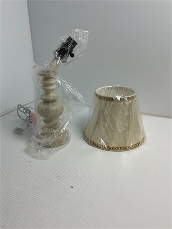 Lampe de chevet avec abat-jour