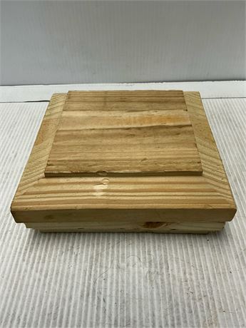 Capuchon poteau bois 6x6 Fancy