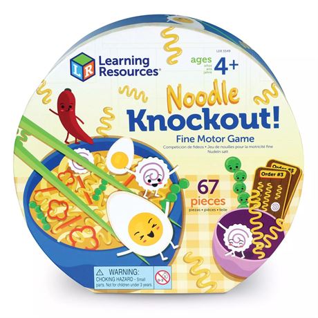 Jeu de motricité fine Noodle Knockout – Learning Resources