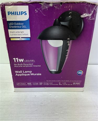 Lampe murale extérieure DEL Philips 11 W