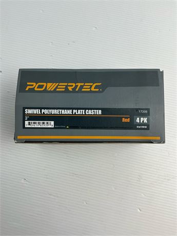 Roues pivotantes 3 po avec frein