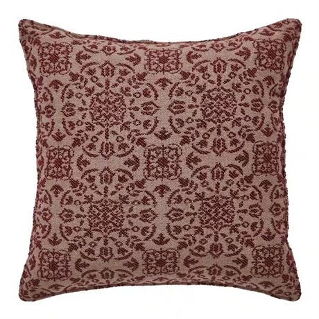 Coussin décoratif jacquard 9 x 9 po