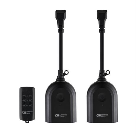 Télécommande sans fil int/ext Commercial Electric avec 2 Rev