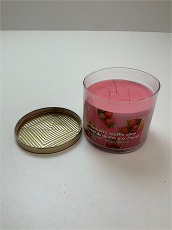 Chandelles parfum fraise
