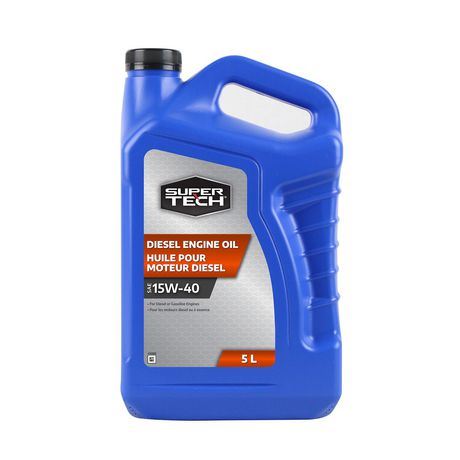 Huile moteur diesel Supertech 15W40 5 L