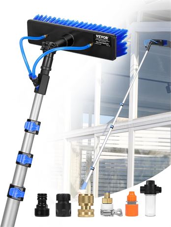 Perche nettoyage panneaux solaires VEVOR 12 pi
