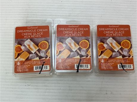 Cubes de cire parfumés ScentSationals Dreamsicle Cream