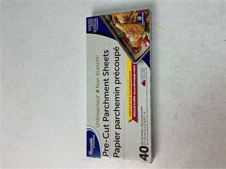 Papier parchemin 11 x 12 po – paquet de 2 (40 feuilles chacun)