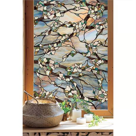 Pellicule pour fenêtre Artscape coucher de soleil 24 x 36 po intérieur/extérieur