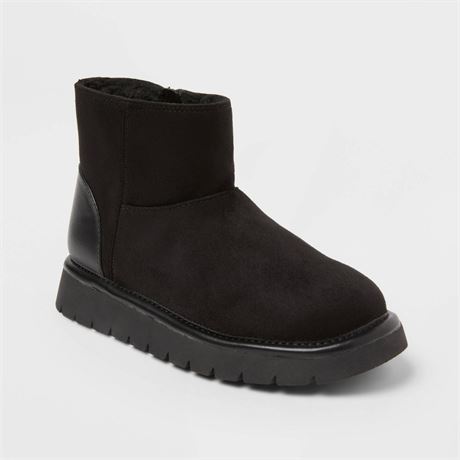 Bottes style suède Honor filles Cat & Jack noir 2
