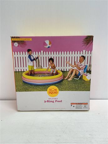 Sun Squad jouets - piscine géante hippo Chilaxing