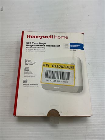 Thermostat programmable 2 étapes X2P