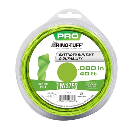 LOT - Fil universel torsadé Pro 0,080 x 40 (2) et 0,95 x 40 po (1) gaz