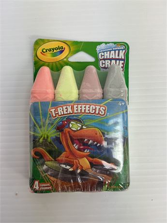 Craie trottoir lavable Crayola T-Rex