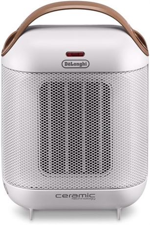 Chaufferette céramique à capsule Delonghi blanche