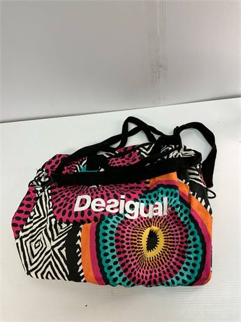 Sac de sport gym voyage Desigual coloré personnalisé