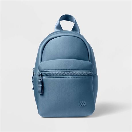 Mini sac à dos en néoprène All in Motion - marine poussiéreux