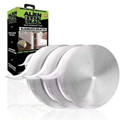 Ruban isolant transparent Alien Seal pour courants d'air (paquet 3)