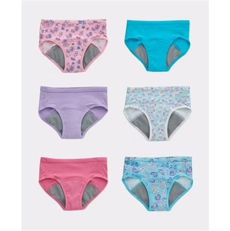 Culottes apprentissage propreté Hanes tout-petites filles, paquet 6, 4/5