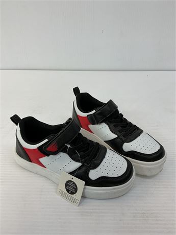 Souliers enfants rouge/blanc/noir taille 1