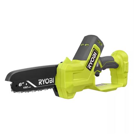 Mini scie à chaîne RYOBI 18V 6 po (OUTIL SEUL)