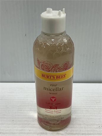 Eau micellaire nettoyante Burt's Bees, 8 oz, eau de rose