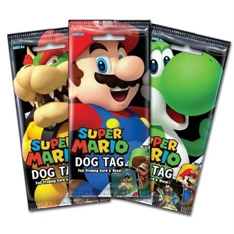 Dog tags Super Mario