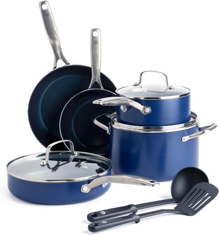 Batterie de cuisine Blue Diamond antiadhésive 10 pièces