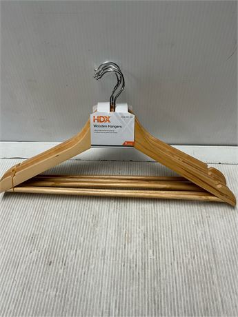 Cintres bois (5 pcs)
