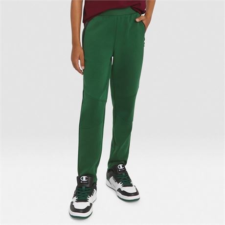 XL (18/20) - Pantalon jogger double tricot Champion garçons - vert pin