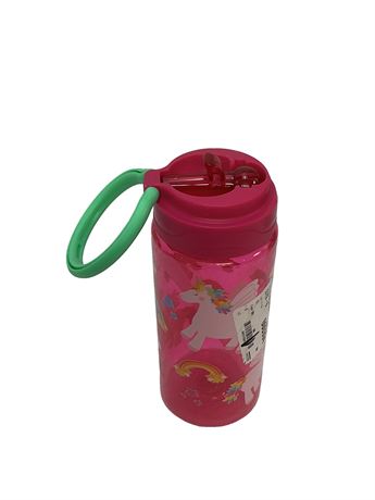 Bouteille d'eau licorne