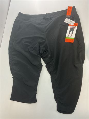 Pantalon 3/4 noir femme Kirkland gr.XXL