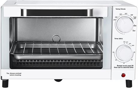 Mainstays — Four grille-pain combiné pour pizza 9 po, 4 tranches